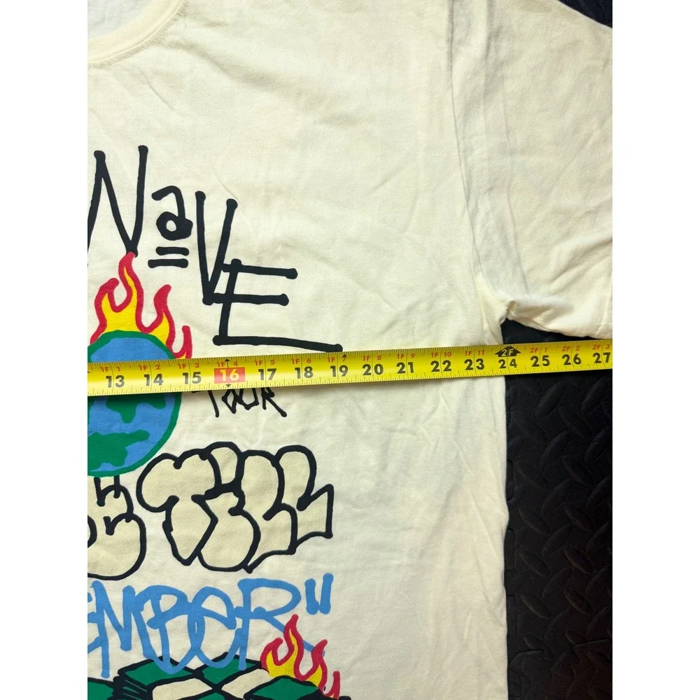 Rod‎ Wave SoulFly Tour Shirt Mens XL Cream Gone Till November Graphic Tee